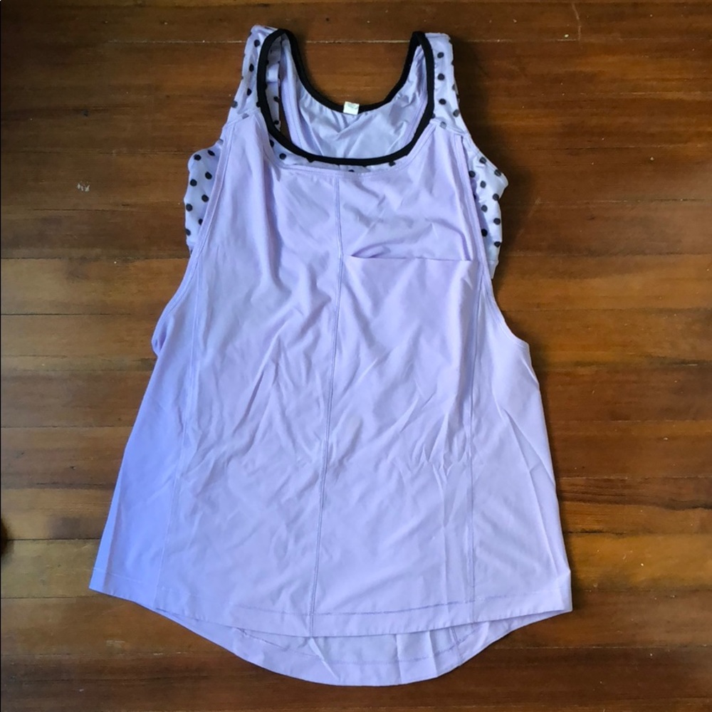 LULULEMON Lilac Run For Your Money Tank